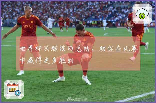 世界杯买球技巧总结，助你在比赛中赢得更多胜利